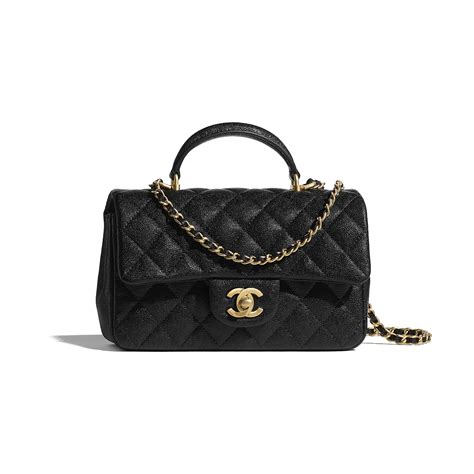chanel classic flap mini handle